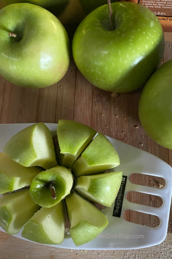 Chopping Apples