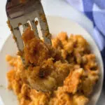 Buff Mac and Cheese on Fork