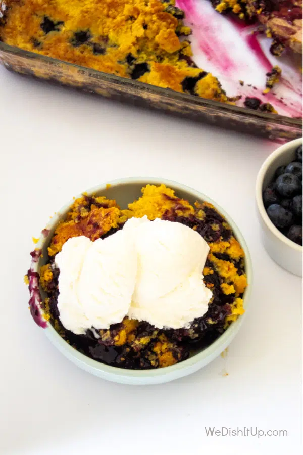 Blueberry Dump Cake