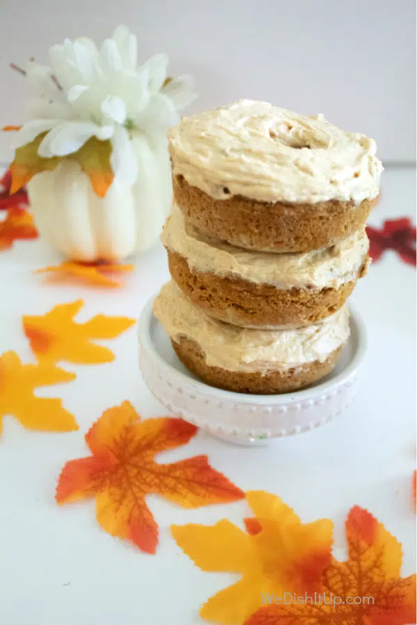 Pumpkin Spice Cake Donuts 