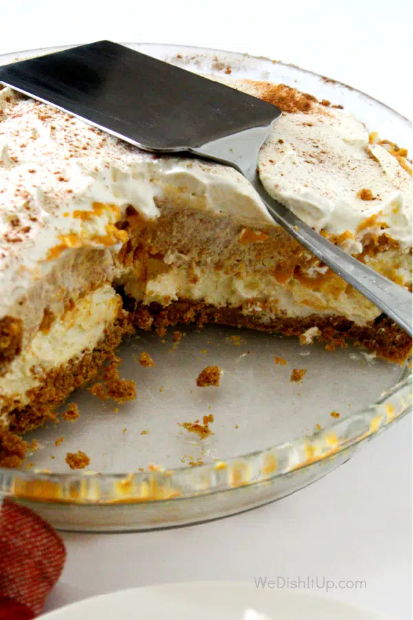 Sliced Pumpkin Pie