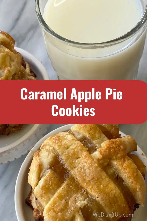 Caramel Apple Pie Cookies