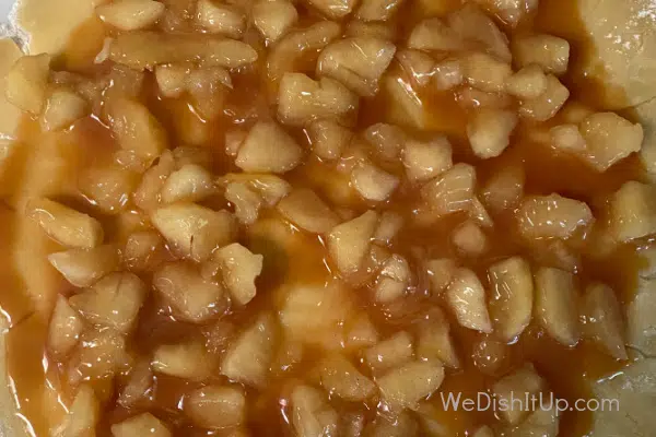 Apple Pie Filling and Caramel