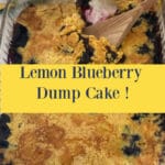 Blueberry Dump Cake