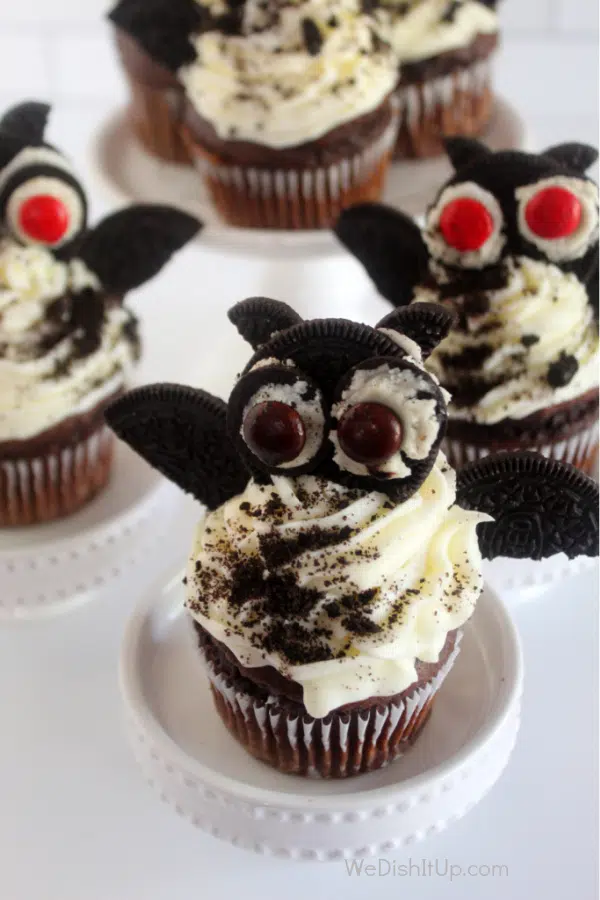 Oreo Bat Cupcakes 