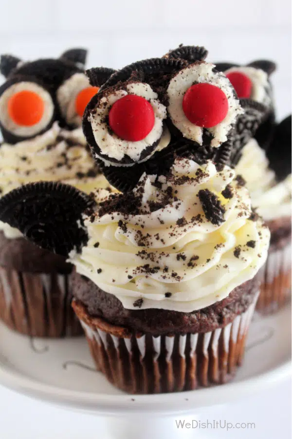 Oreo Bat Cupcakes