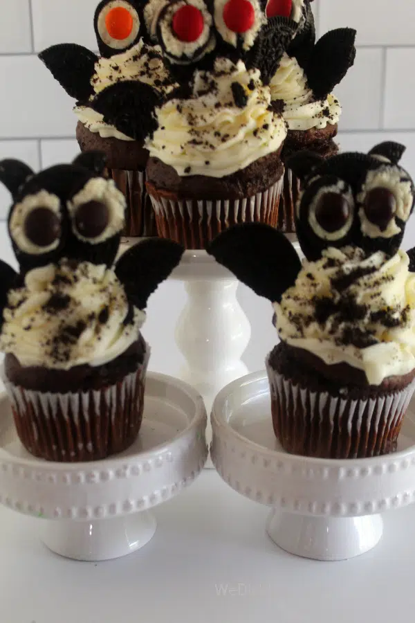 Oreo Bat Cupcakes