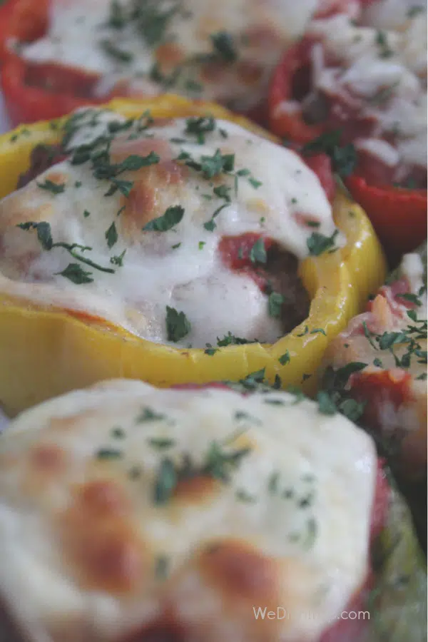 Meatloaf Stuffed Peppers