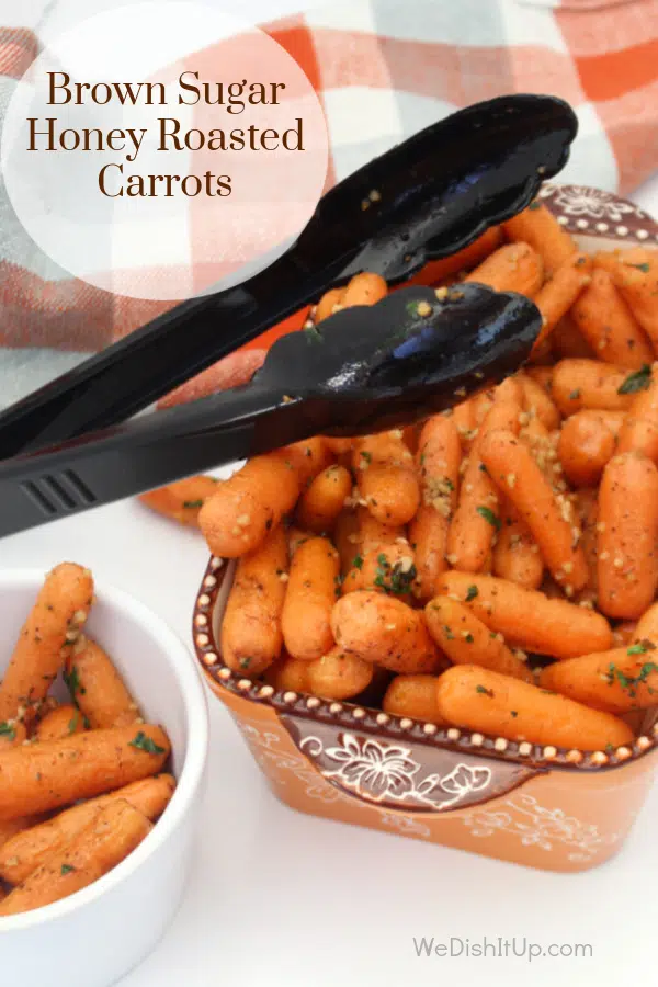 Brown Sugar Honey Roasted Carrots