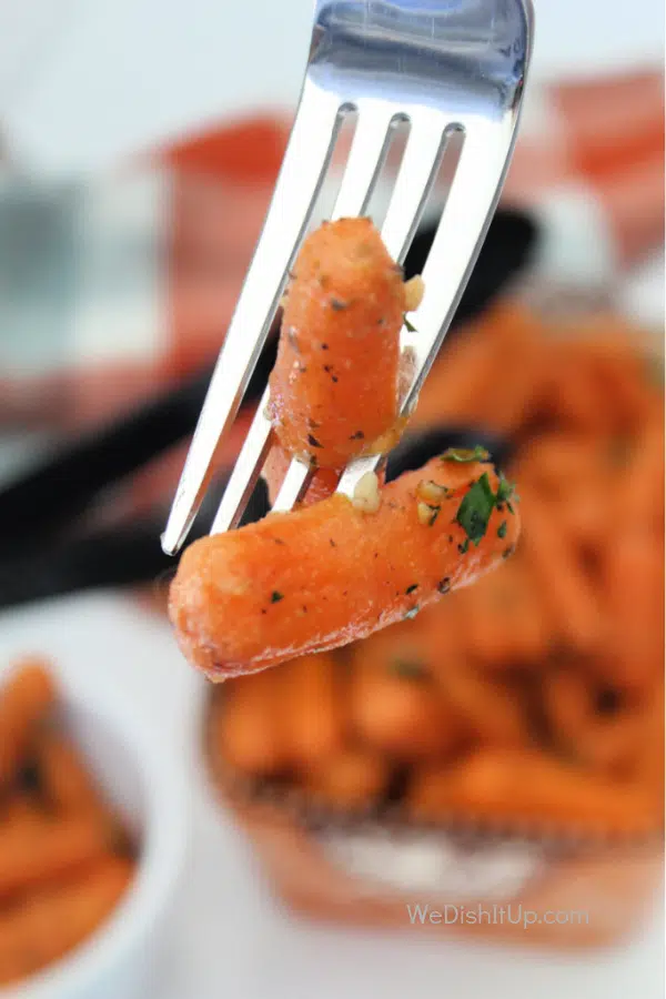 Carrot on Fork