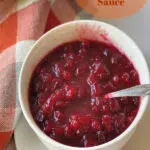 Easy Cranberry Sauce