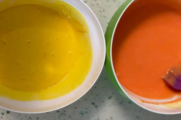 Coloring Cake Mix