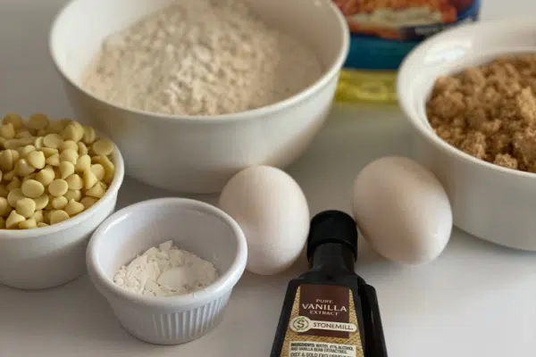 Ingredients for Blondies