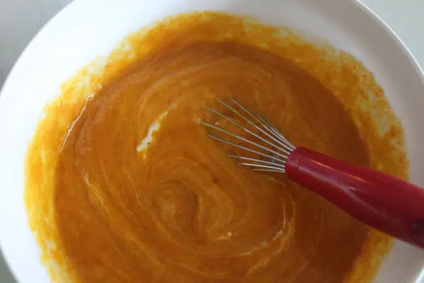 Mixing The Pumpkin 