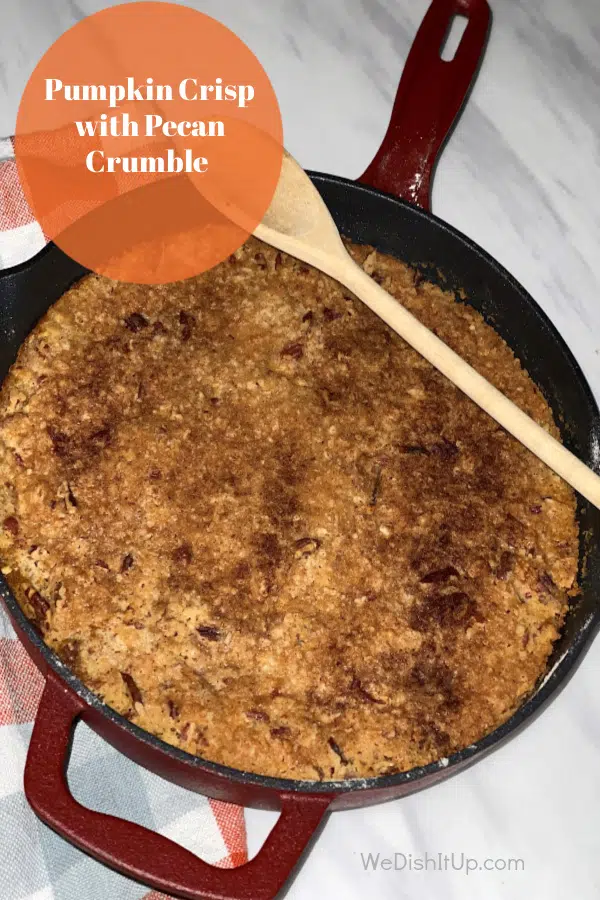 Pumpkin Crisp With Pecan Crumble