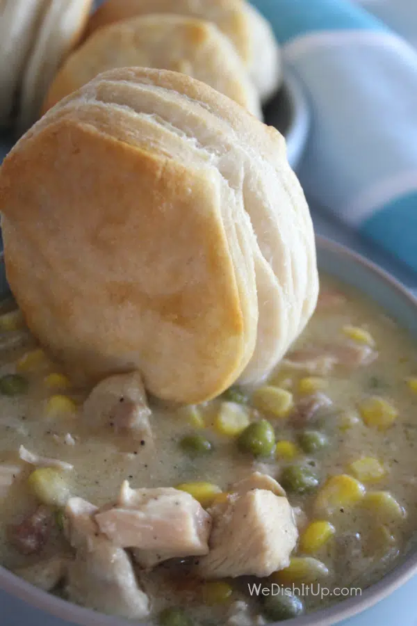 Slow- Cooker Chicken Pot Pie