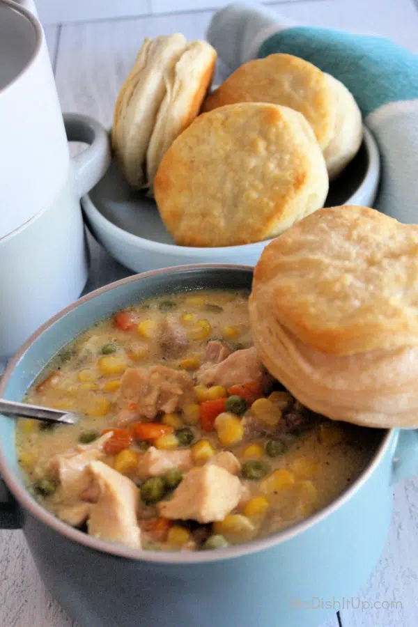 Slow- Cooker Chicken Pot Pie 