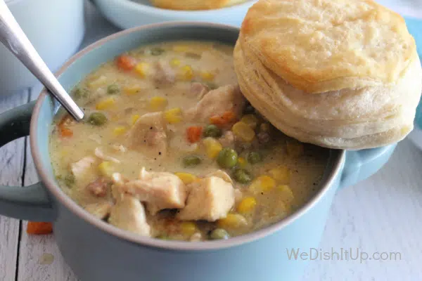 Slow- Cooker Chicken Pot Pie