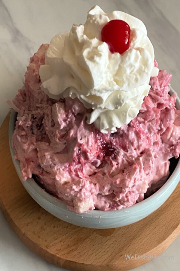 The Best Cherry Pineapple Coconut Fluff Ready To Serve Fluff