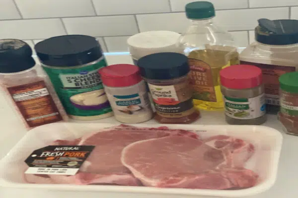 Pork Chop Ingredients 