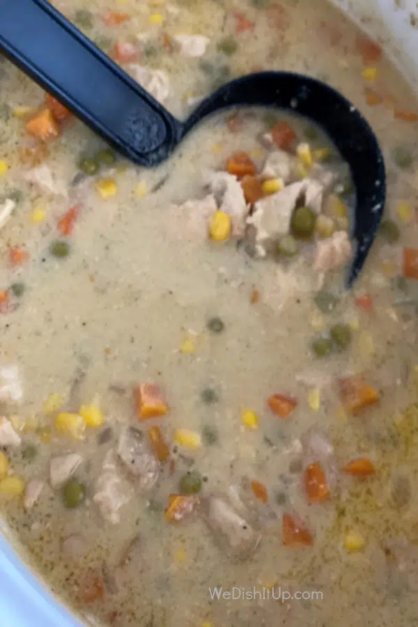 Slow- Cooker Chicken Pot Pie 