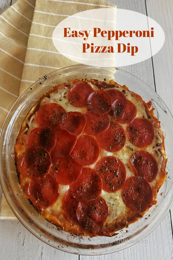 Easy Pepperoni Pizza Dip