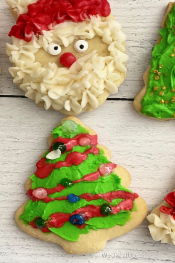 Sour Cream Sugar Christmas Cookies