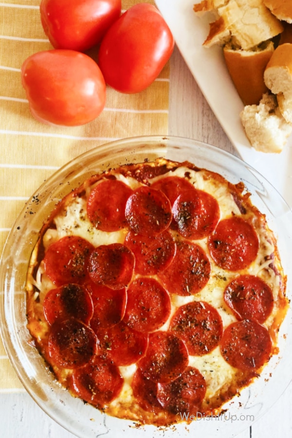 Easy Pepperoni Pizza Dip Easy Pepperoni Pizza Dip
