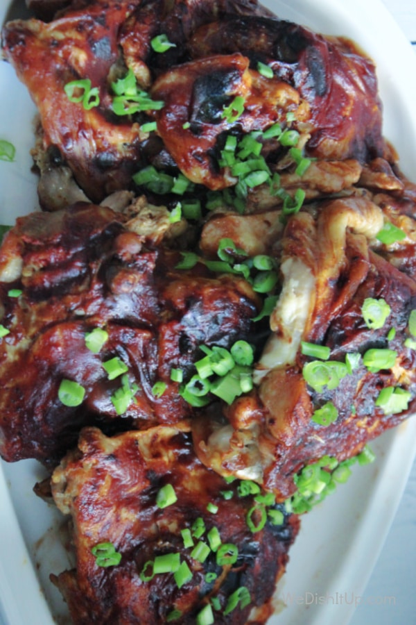 Barbeque Chicken Thighs 