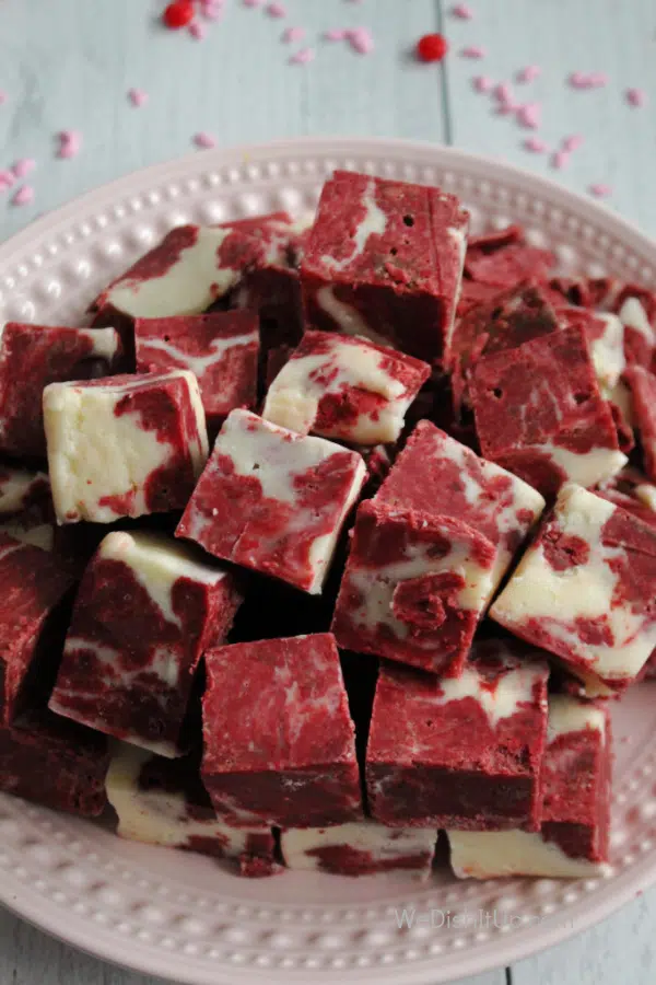 Red Velvet Fudge 