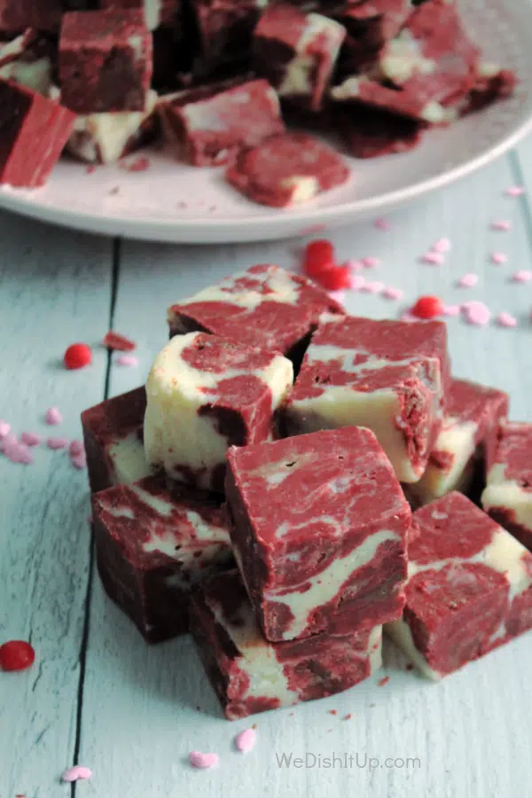 Red Velvet Fudge 