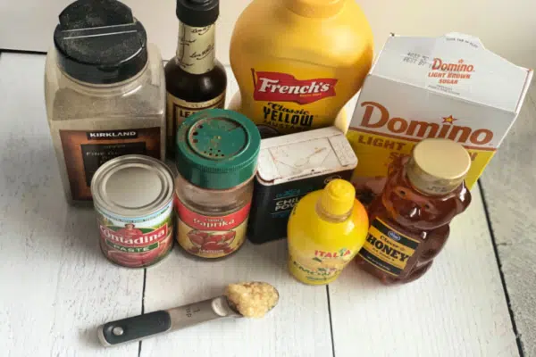 Ingredients for Sauce