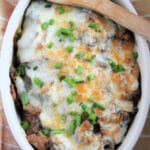 Philly Cheesesteak Casserole