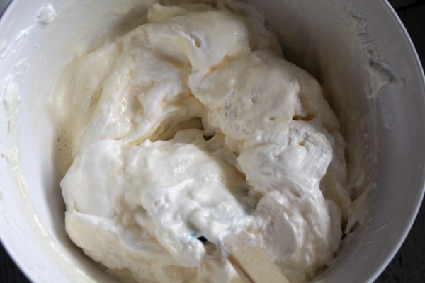 Cream Cheese mixture in bowl