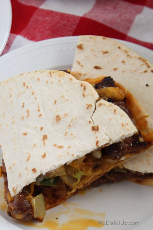 The Best Steak Fajita Quesadilla 