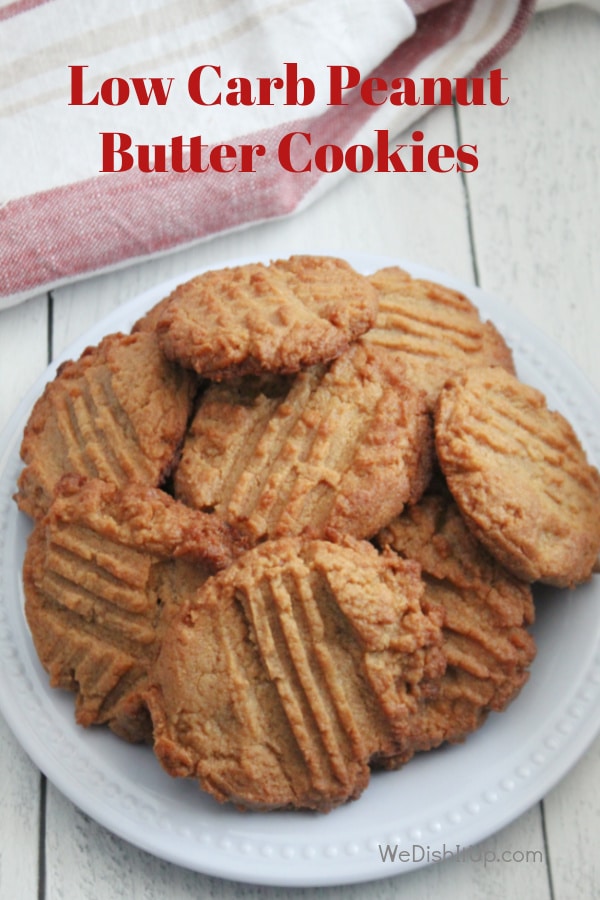 Low Carb Peanut Butter Cookies 