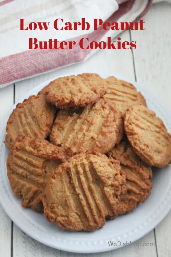 Low Carb Peanut Butter Cookies 