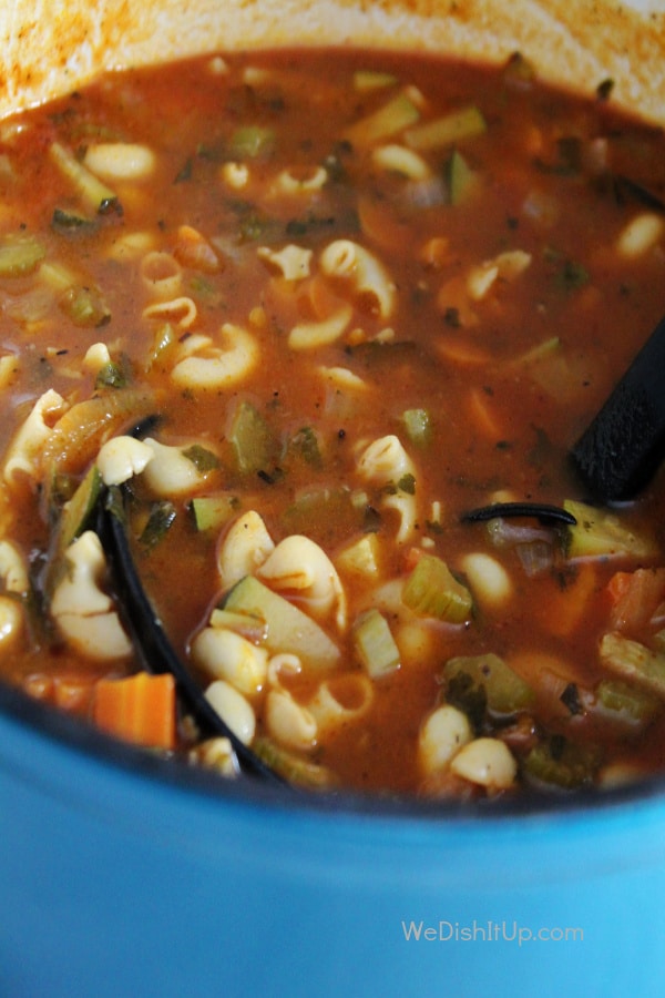 Easy Classic Minestrone Soup