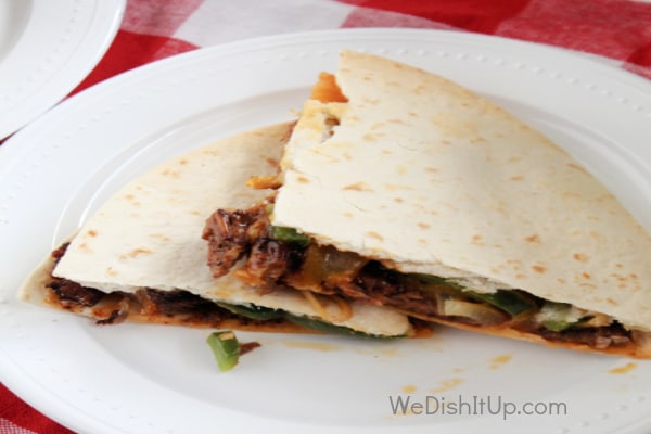 Steak Quesadilla ready to eat 