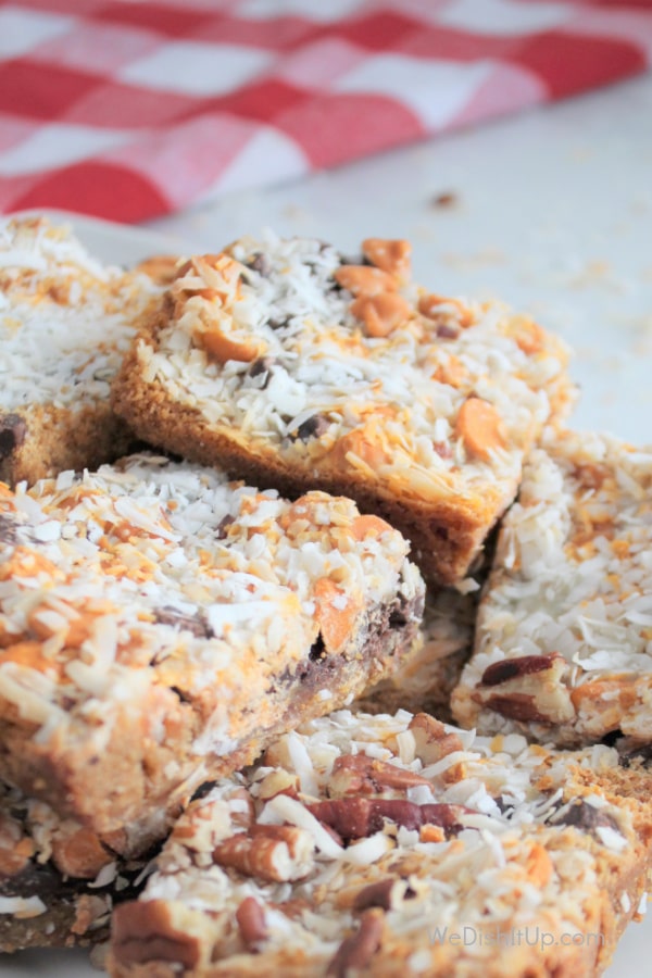 Ricetta dei Magic Cookie Bars Cioccolato e Cocco