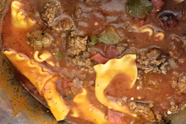 The Best Lasagna Soup