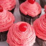 Cherry Coke Cupcakes