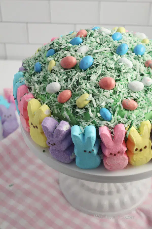 easter bunny peep cake