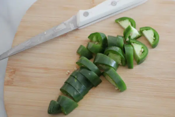 Cutting Jalapenos 