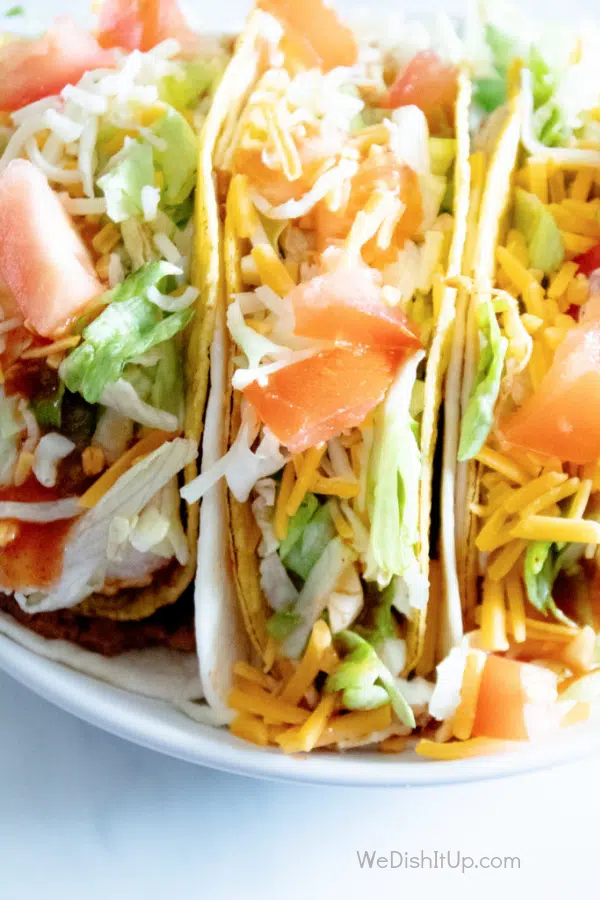 Shredded Chicken Tacos 