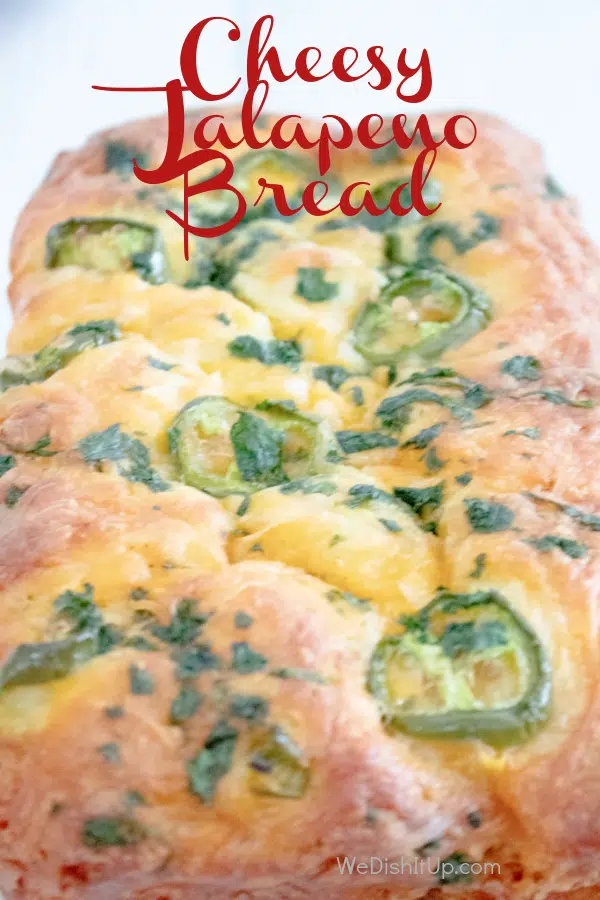 So Easy Cheesy Jalapeno Garlic Pull Apart Bread Recipe