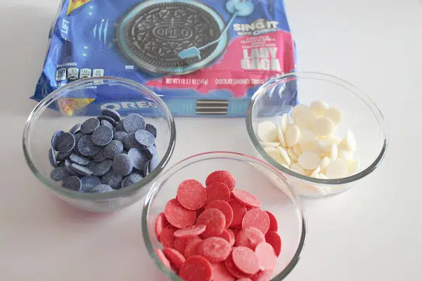 Ingredients for Oreos