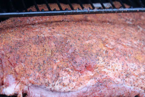 Brisket on the Smoker 