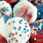 Red, White and Blue Oreos