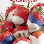 Red white and Blue Strawberries